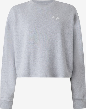 HUGO - Sudadera 'Damaswee' en gris: frente