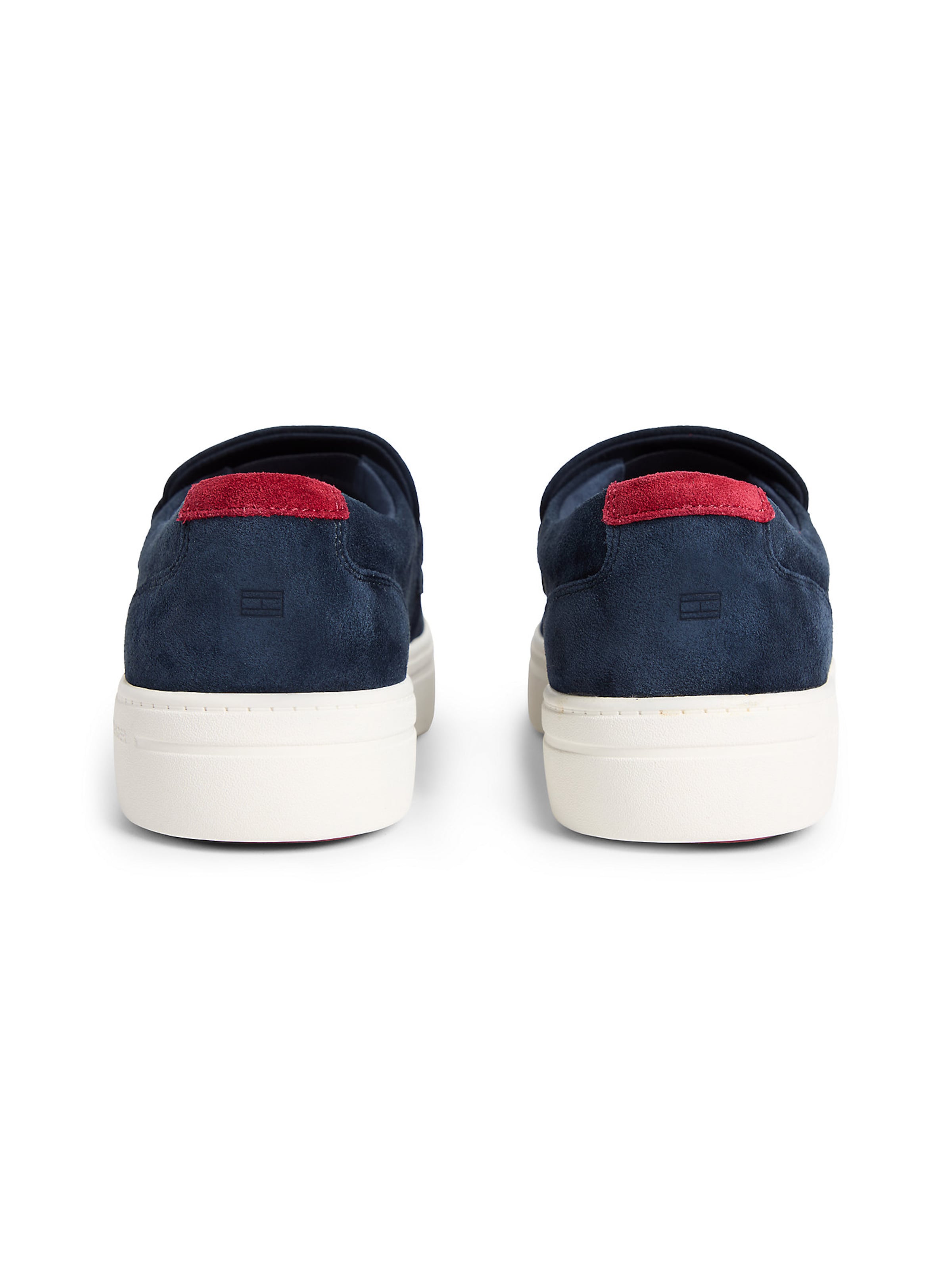 TOMMY HILFIGER Lightweight Suede Hybrid Loafers in Blau