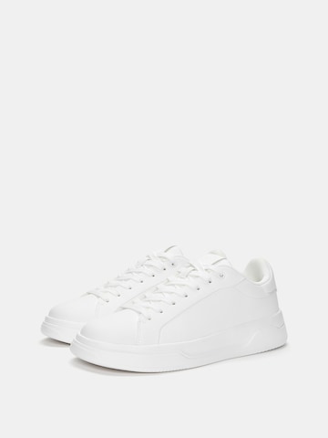Pull&Bear Sneakers laag in Wit