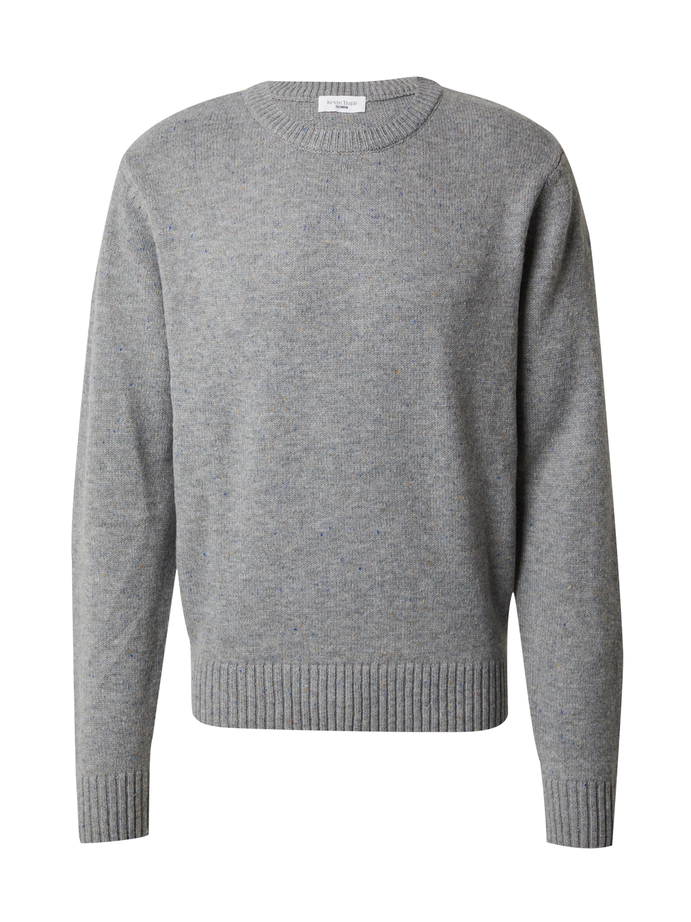 TRAPP Sveter 'Romeo' - Sivá: predná strana