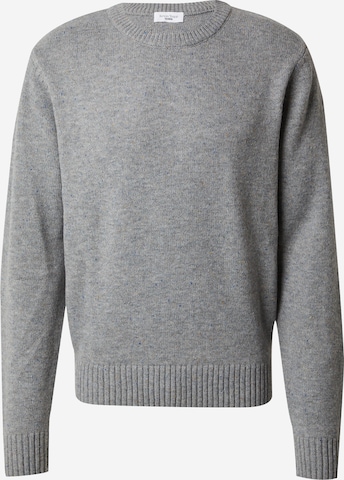 ABOUT YOU x Kevin Trapp Sweater 'Romeo' in Grey: front