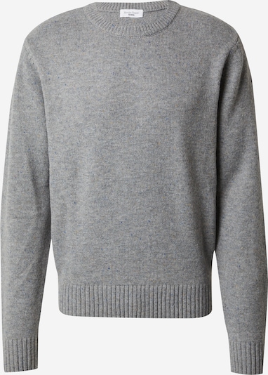 ABOUT YOU x Kevin Trapp Pull-over 'Romeo' en bleu ciel / moutarde / gris chiné, Vue avec produit