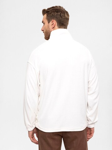 Sweat-shirt Antioch en blanc