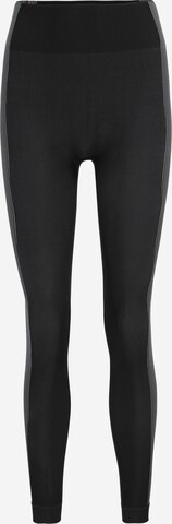 Skinny Pantaloni sportivi di Reebok in grigio: frontale
