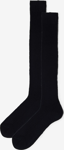 IUMAN Intimissimi Uomo Socks in Blue: front