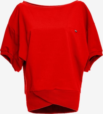 BeWear - Blusa 'B079' en rojo: frente