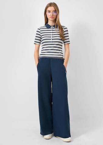 QS Wide leg Pants in Blue