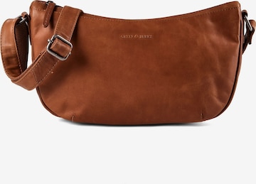 Sac à bandoulière 'Fiorentina' GREENBURRY en marron : devant