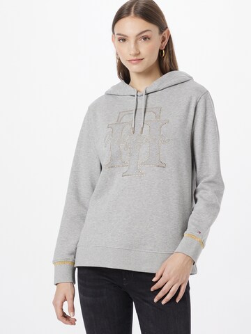 TOMMY HILFIGER Sweatshirt in Grau: Vorderseite