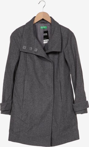 UNITED COLORS OF BENETTON Jacket & Coat in XXS in Grey: front