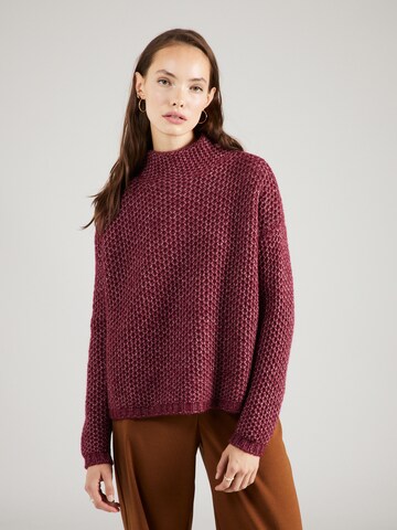 HUGO Sweater 'Safineyna' in Red: front