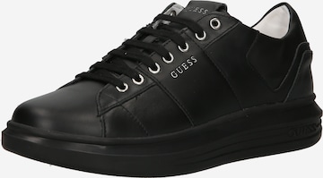 GUESS - Zapatillas deportivas bajas 'SALERNO' en negro: frente