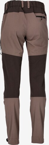Whistler Regular Workout Pants 'Kodiak' in Brown