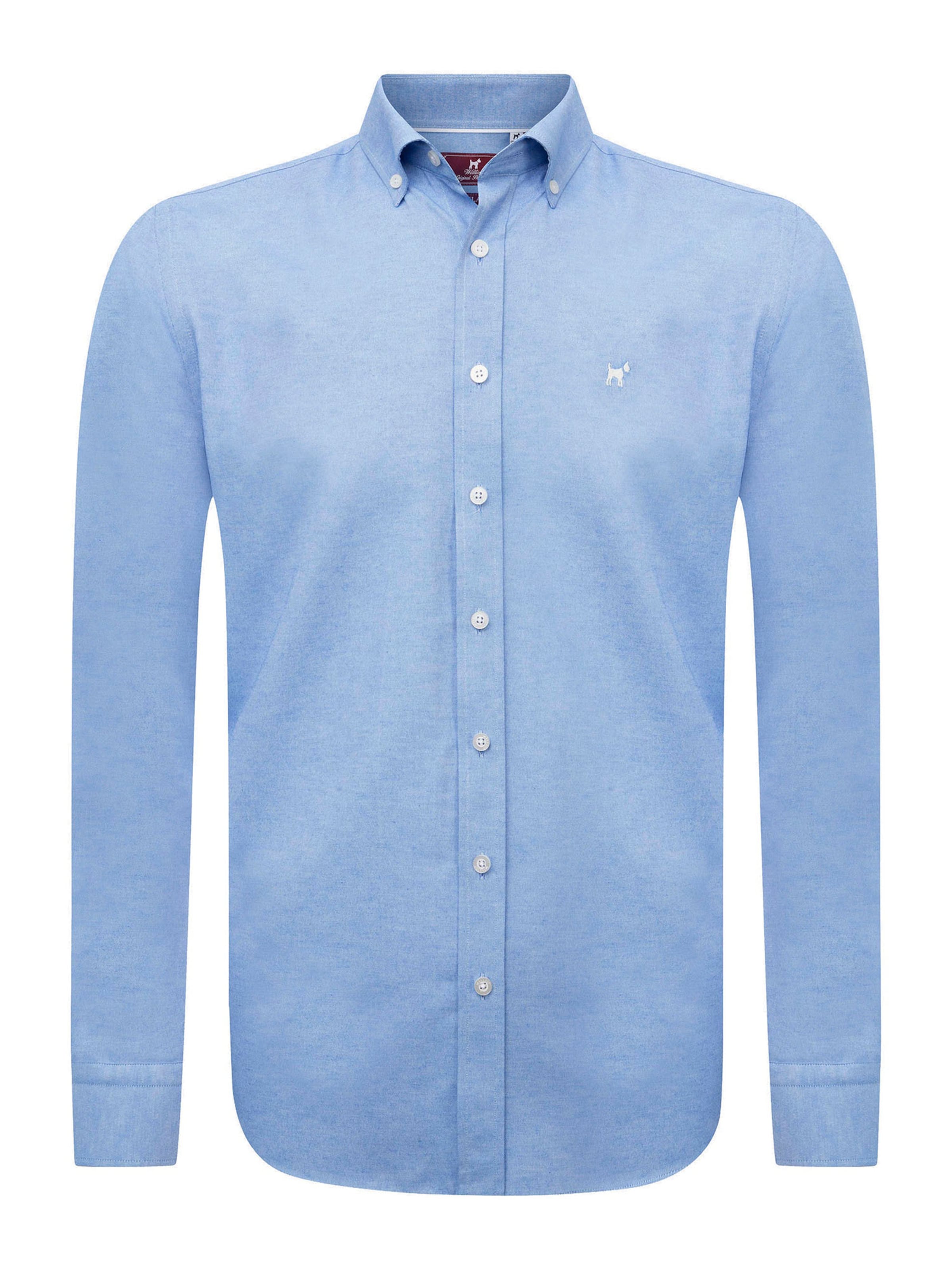 Williot Regular fit Button Up Shirt in Blue: front