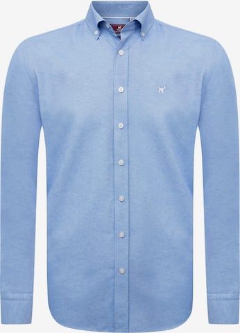 Williot Regular fit Button Up Shirt in Blue: front