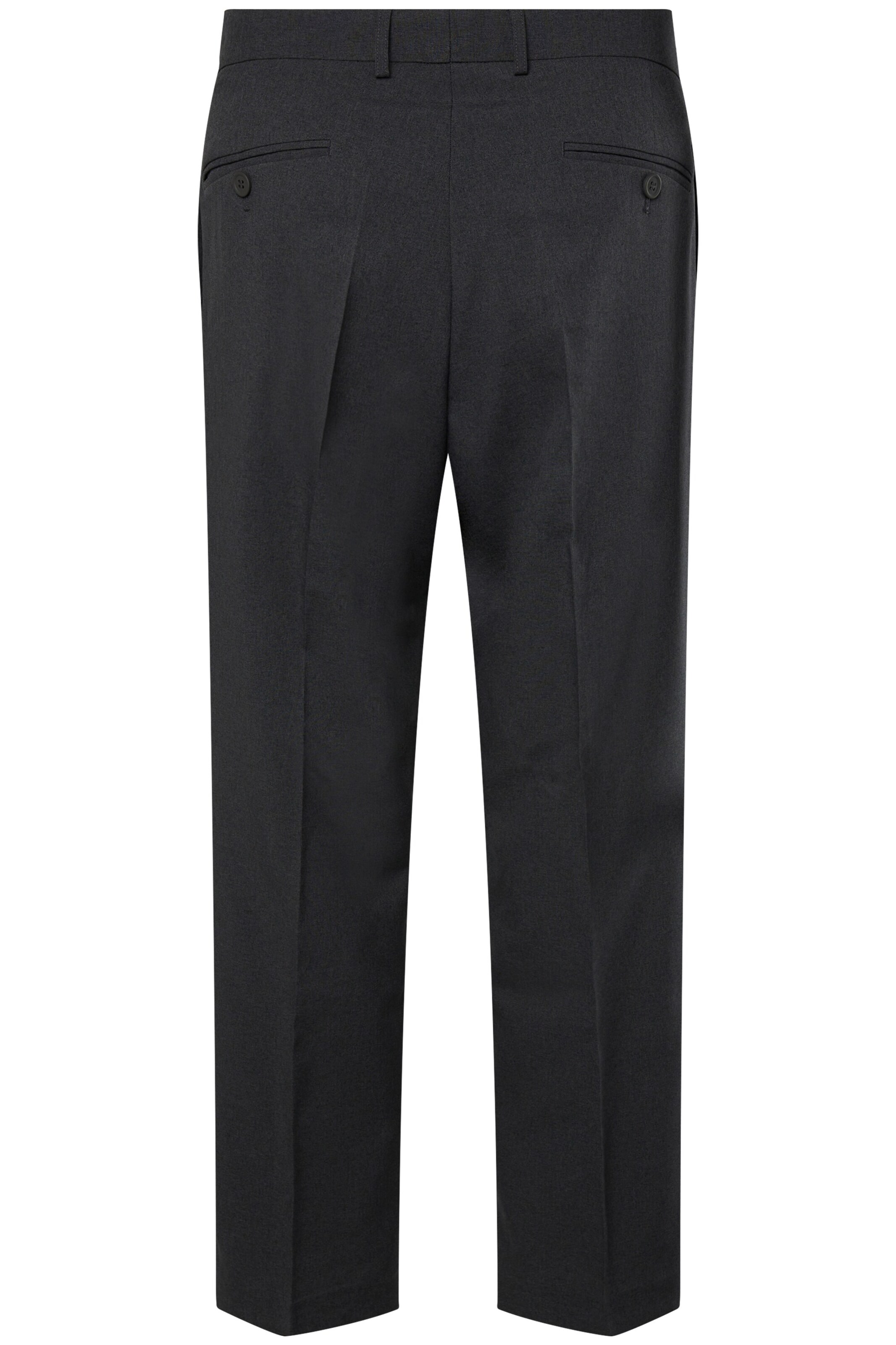 Men Plus Regular Pantalon in Grijs