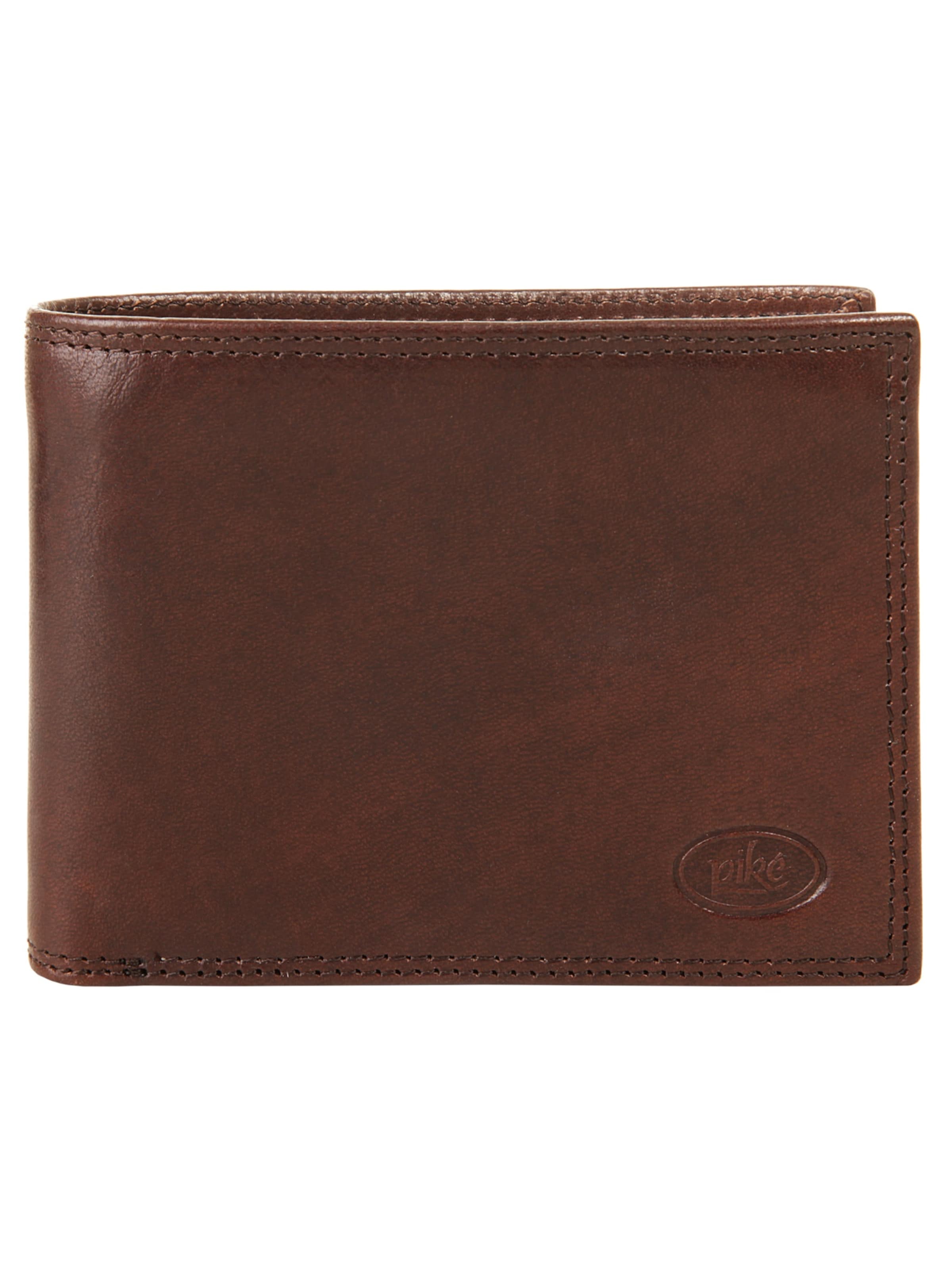 piké Portemonnaie 'piké Geldbörse'‌‌‌‌‌‌‌‌ in Braun: Vorderseite