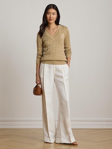 Lauren Ralph Lauren Pullover 'MEREN' in Beige