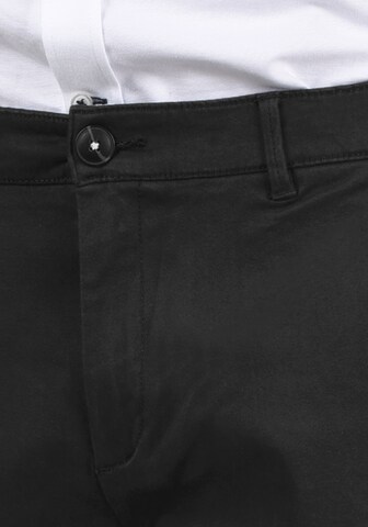!Solid Regular Chino Pants 'Ravi' in Black