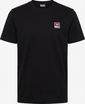T-Shirt 'T-JUST 16' DIESEL en noir : devant