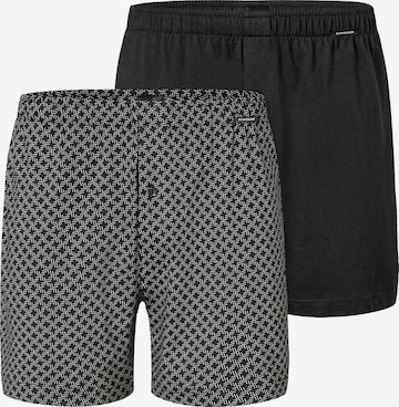 Boxer ' Basic ' di SCHIESSER in grigio: frontale