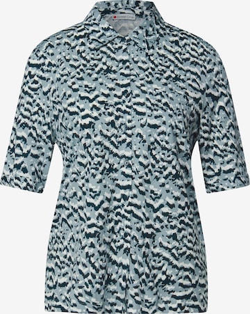 STREET ONE Blouse in Blue: front