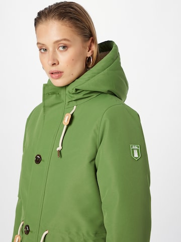 Derbe Between-Seasons Parka 'Friese Festholm' in Green