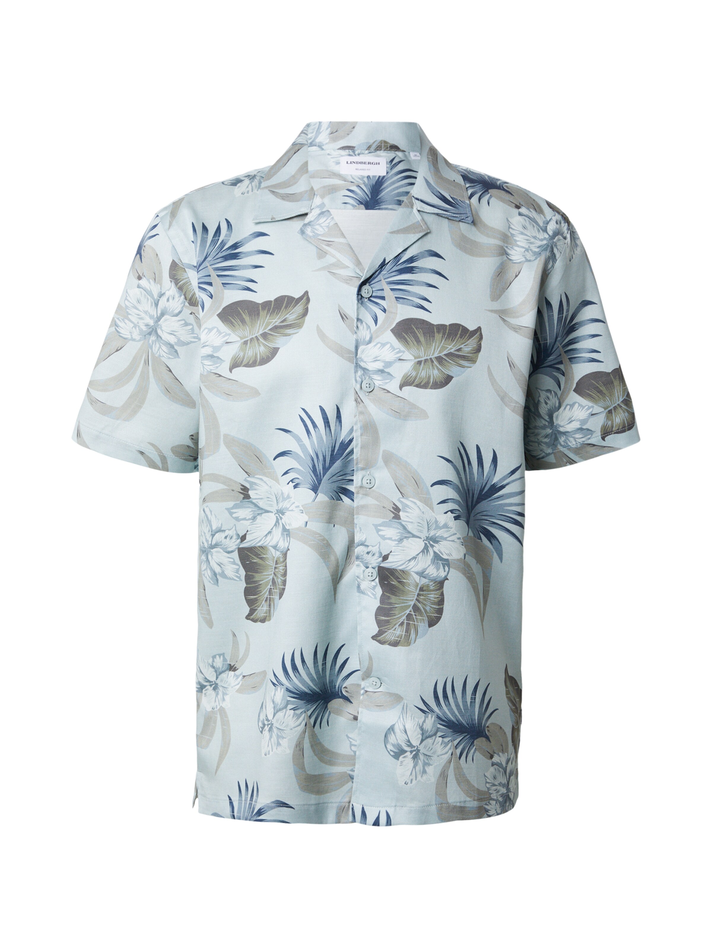 Lindbergh Hemd in Blau: Vorderseite