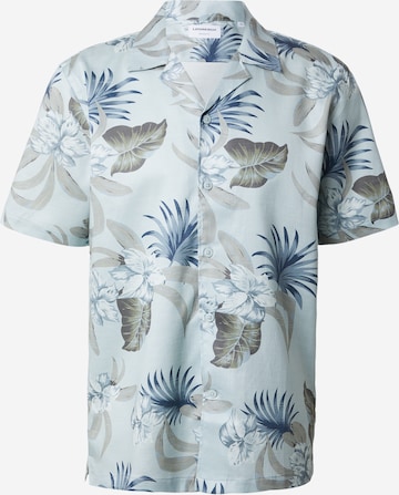 Lindbergh Hemd in Blau: Vorderseite