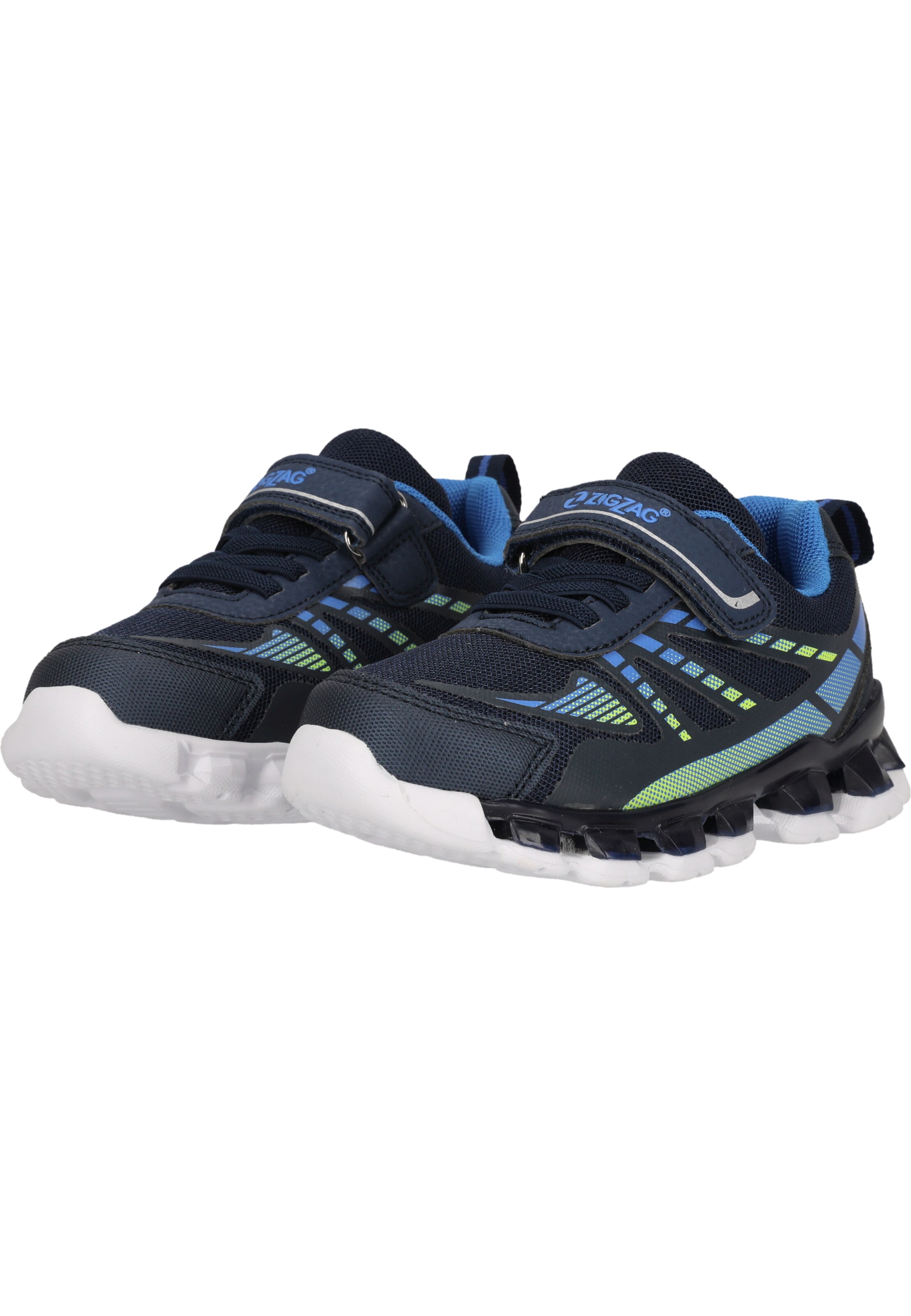 ZigZag Sneakers 'Nunsta' in Blauw