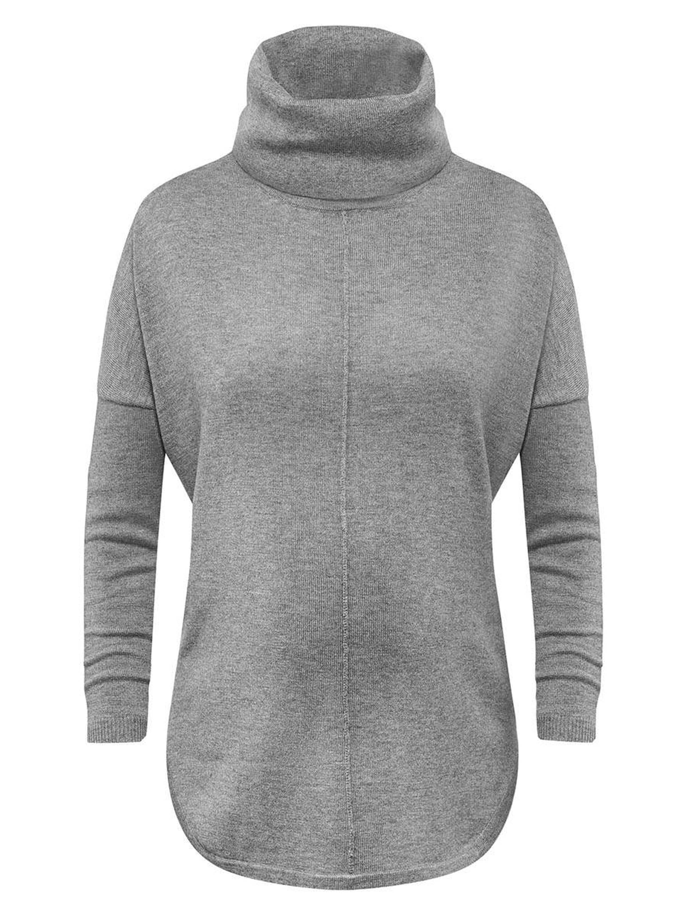 BELLYBUTTON Sweater in Grey: front
