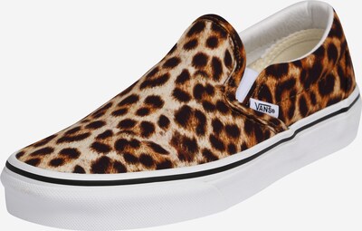 VANS Slip-On i beige / brun / svart, Produktvy