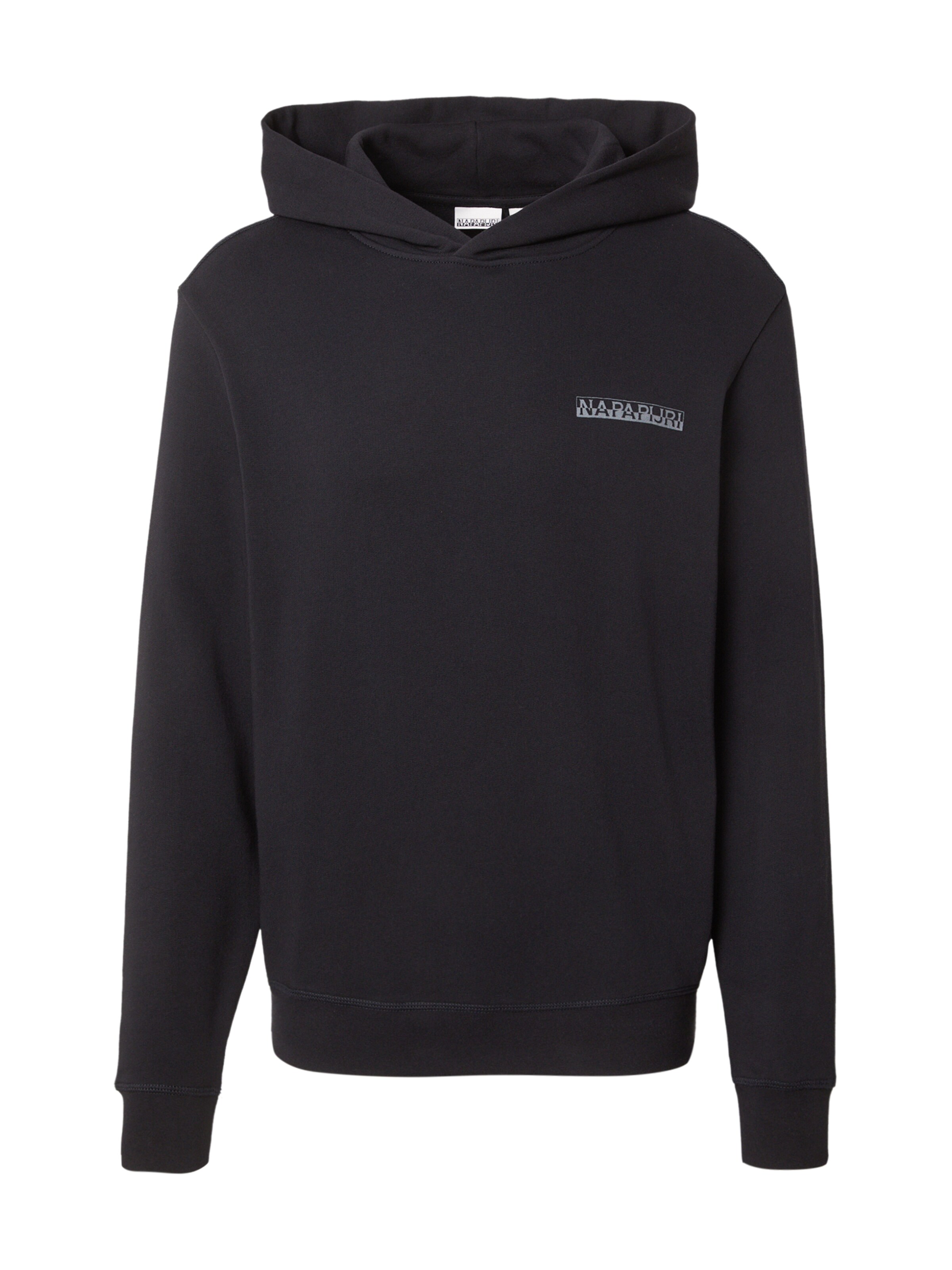 NAPAPIJRI Sweatshirt 'BENAR' in Schwarz: Vorderseite