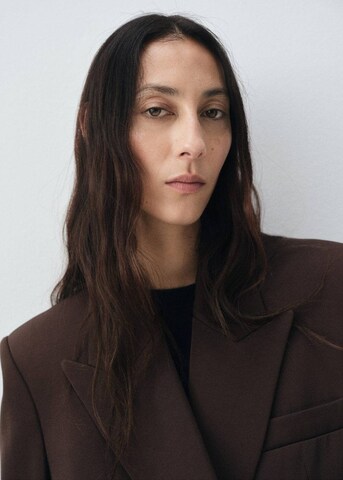 MANGO Blazer in Brown