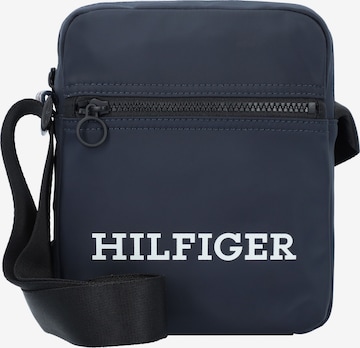 Borsa a tracolla di TOMMY HILFIGER in blu: frontale