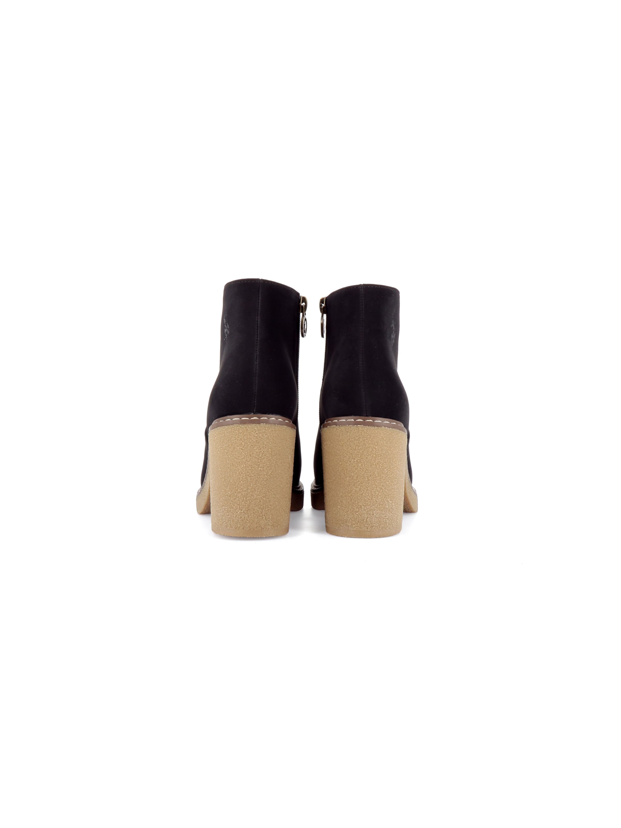 US POLO ASSN. Booties 'Mabel' in Black: back