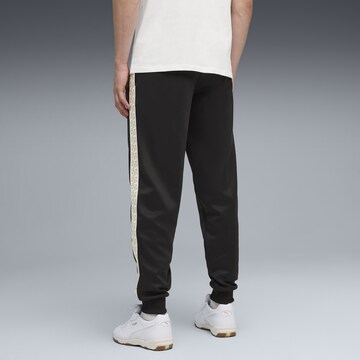 PUMA Tapered Sports trousers 'FC Red Bull Salzburg KING Anthem' in Black