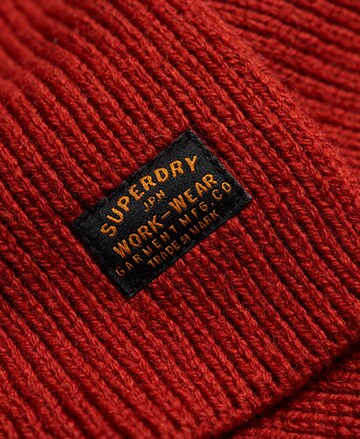 Écharpe 'Radar' Superdry en rouge