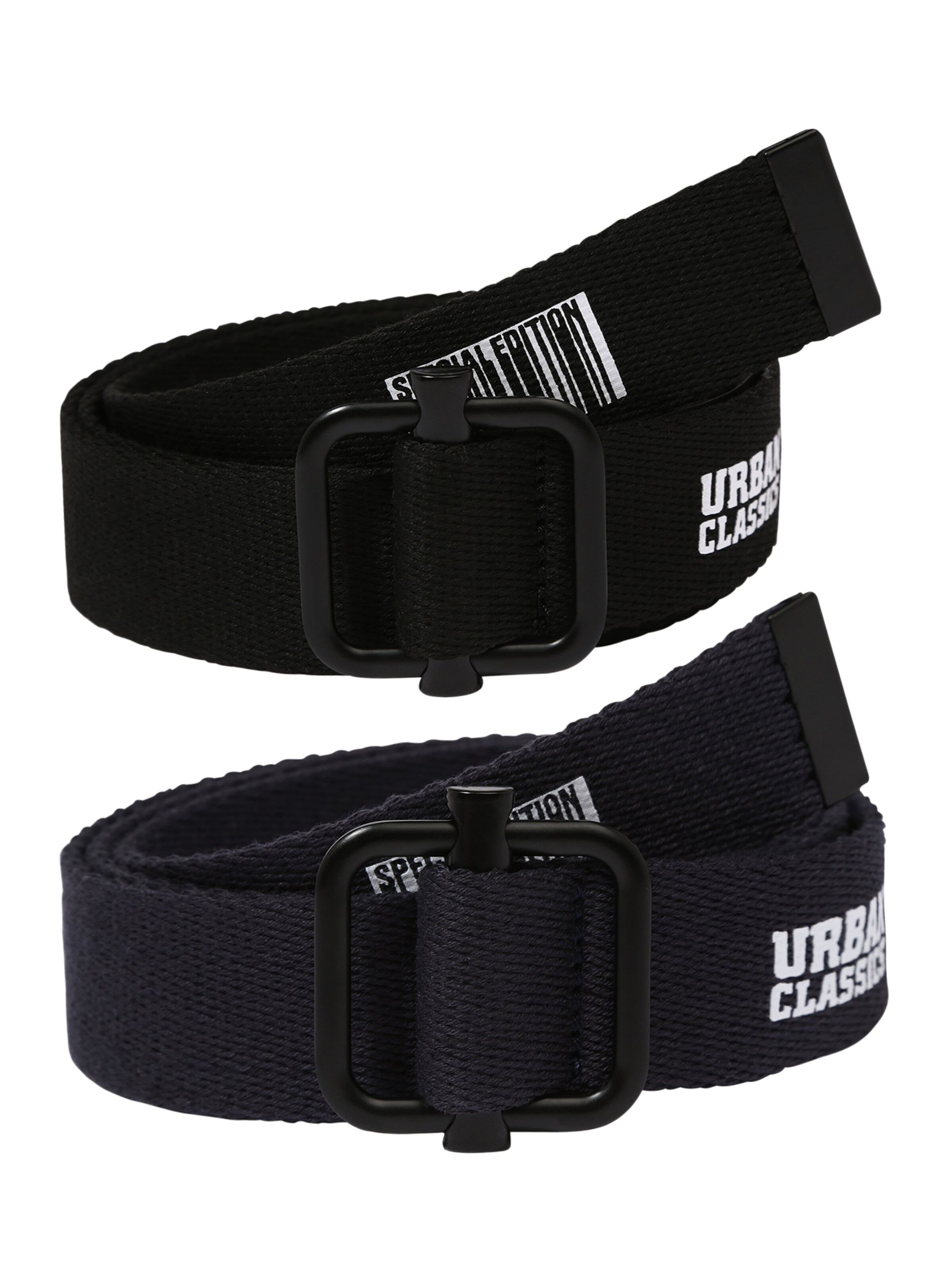 Cintura di Urban Classics in blu: frontale