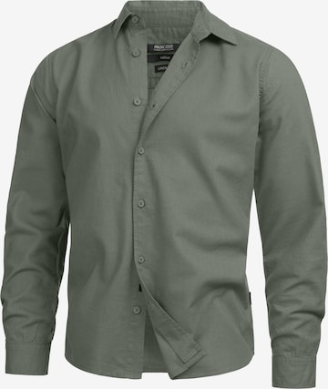 INDICODE JEANS Hemd in Grün: Vorderseite
