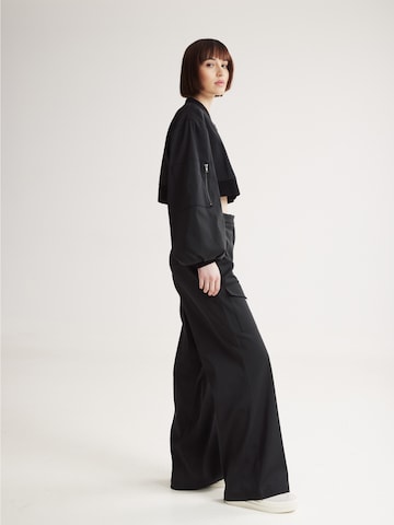 4TAILORS Regular Housut 'Andy' värissä musta