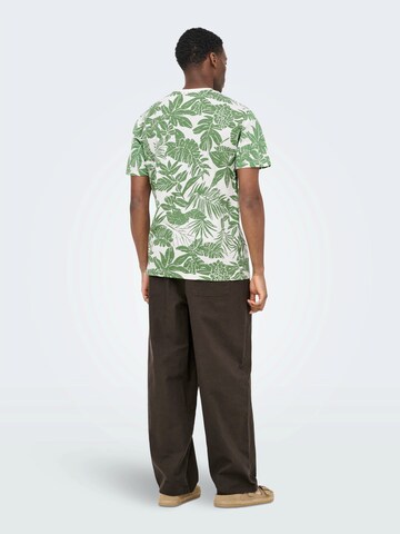 smėlio Only & Sons Marškinėliai 'ONSPERRY'