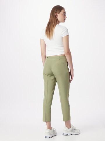 Coupe slim Pantalon à plis 'Grazer' Dorothy Perkins en vert