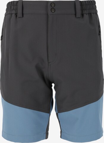 Whistler Regular Workout Pants 'AVIAN' in Blue: front