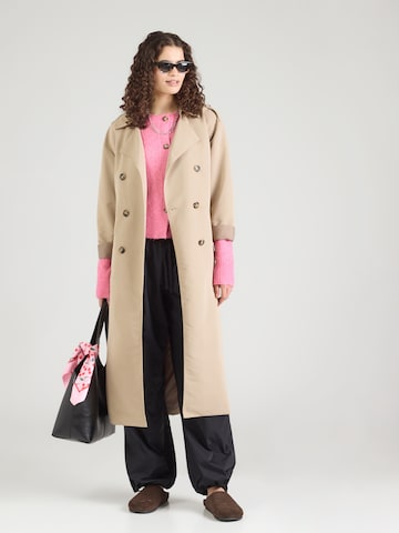 ABOUT YOU Knit cardigan 'Maureen' in Pink
