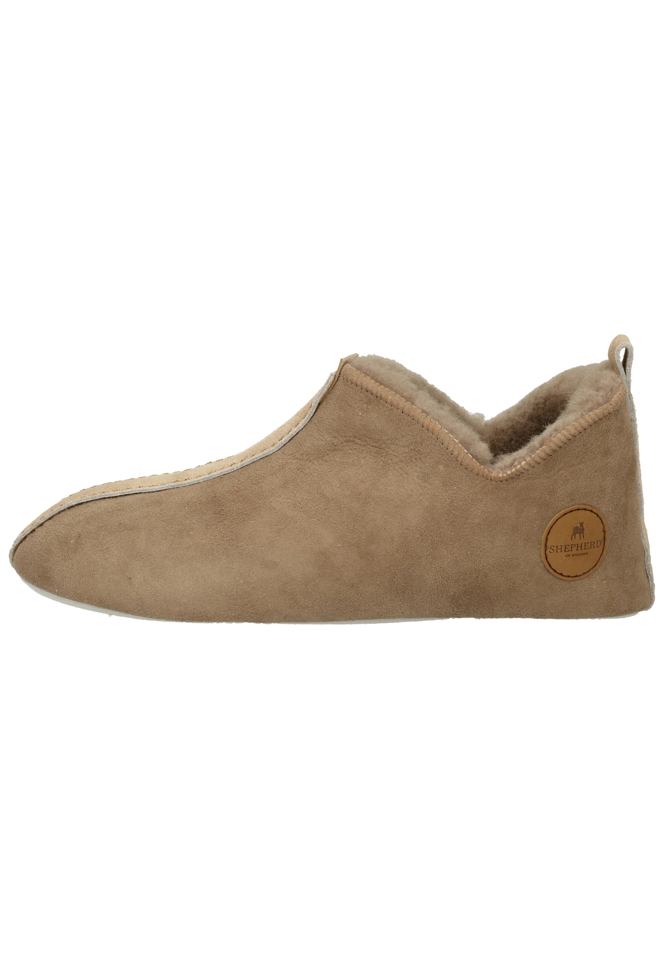 SHEPHERD - Zapatillas de casa 'LINA' en beige