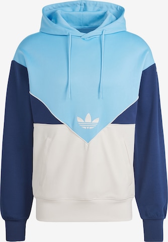 Sweat-shirt 'Cutline' ADIDAS ORIGINALS en bleu : devant