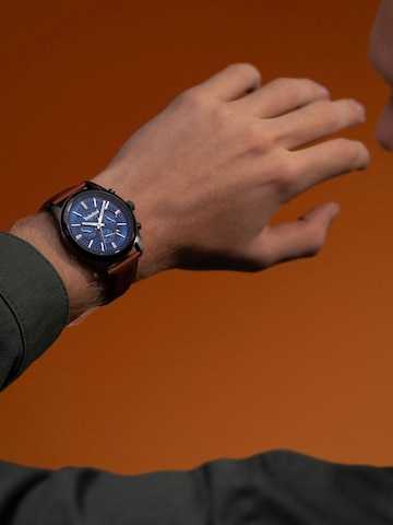 Montre à affichage analogique TIMBERLAND en bleu : devant