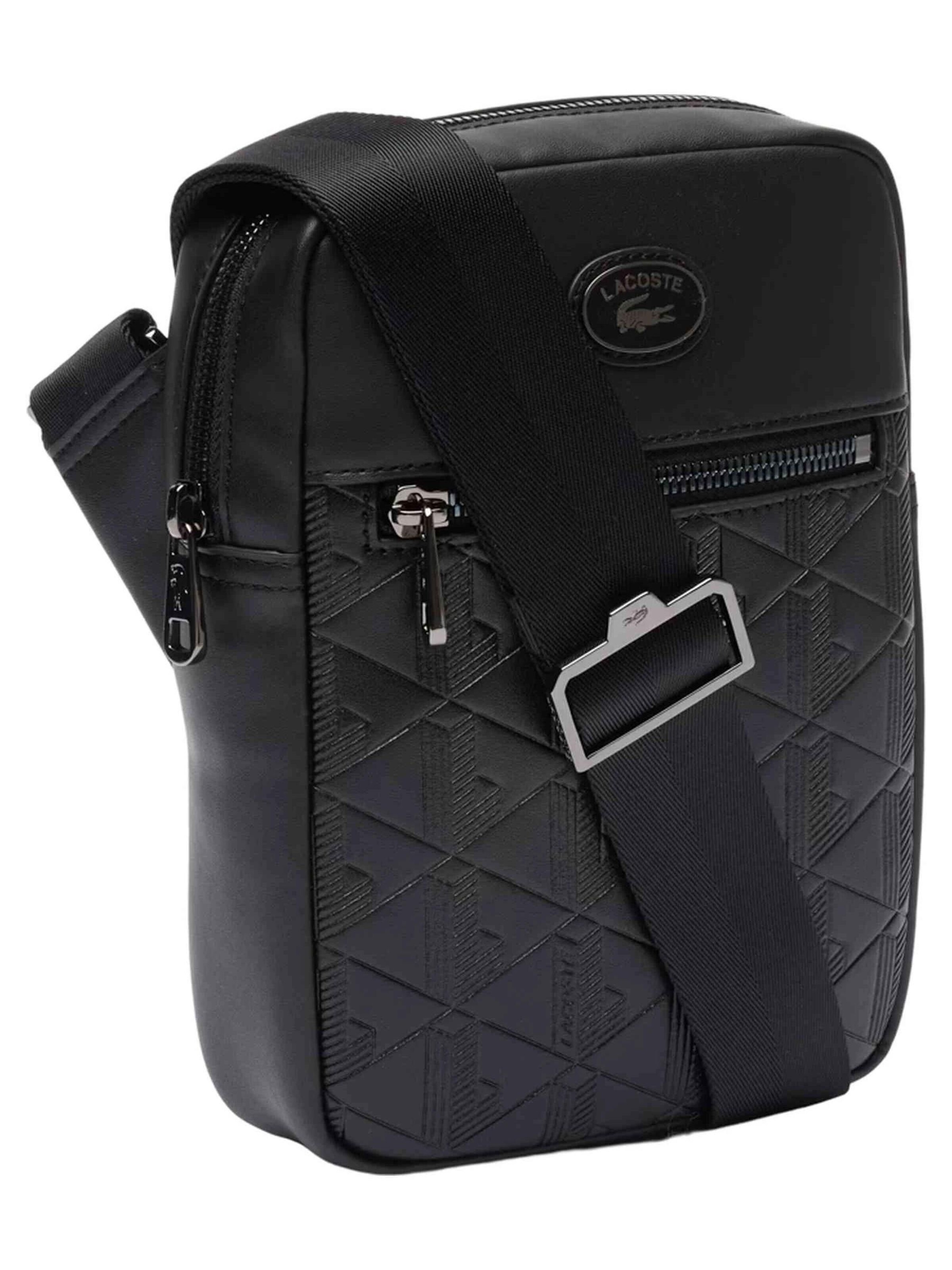 LACOSTE - Messenger en negro
