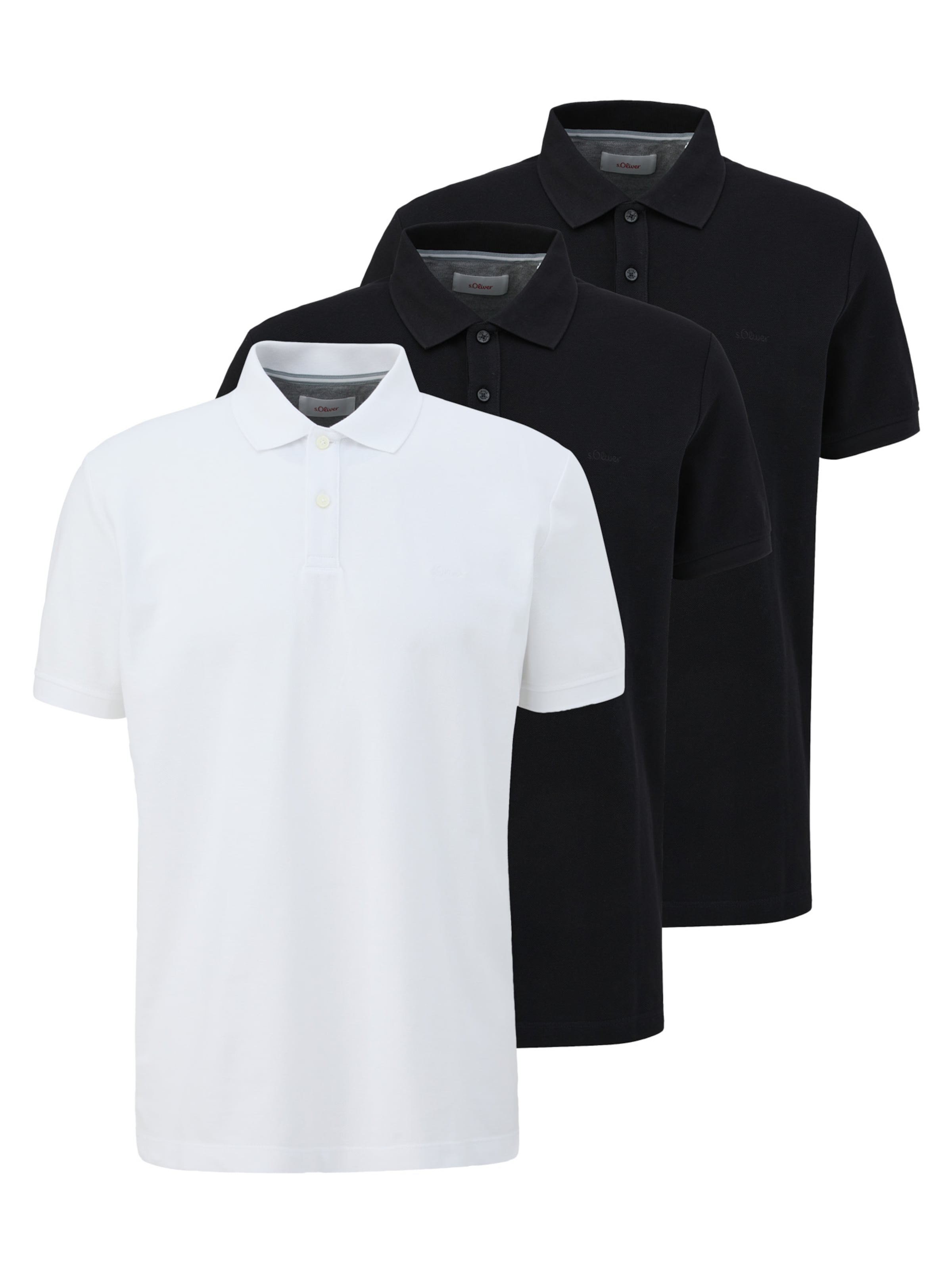 s.Oliver Shirt 'Basic' in Black: front